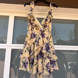 Floral Yellow dress